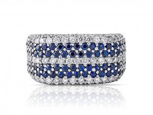 Sapphire Diamond Ring