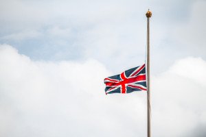 Union Jack Half Mast